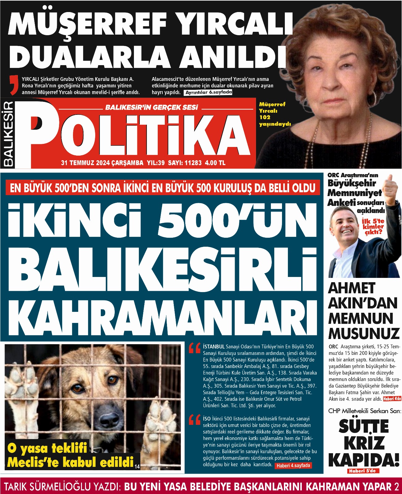 Balıkesir Politika Gazetesi