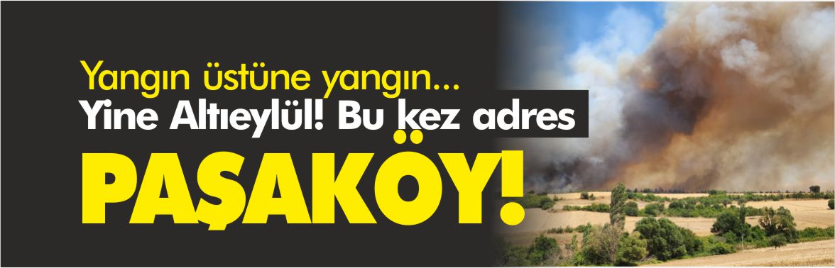 altıeylül-paşaköy-yangın