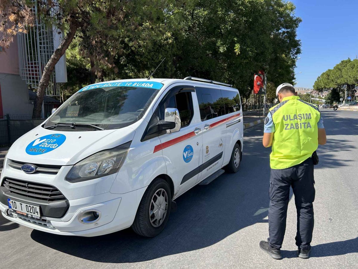 Balıkesir'de Toplu Taşıma Araçlarına sıkı denetim