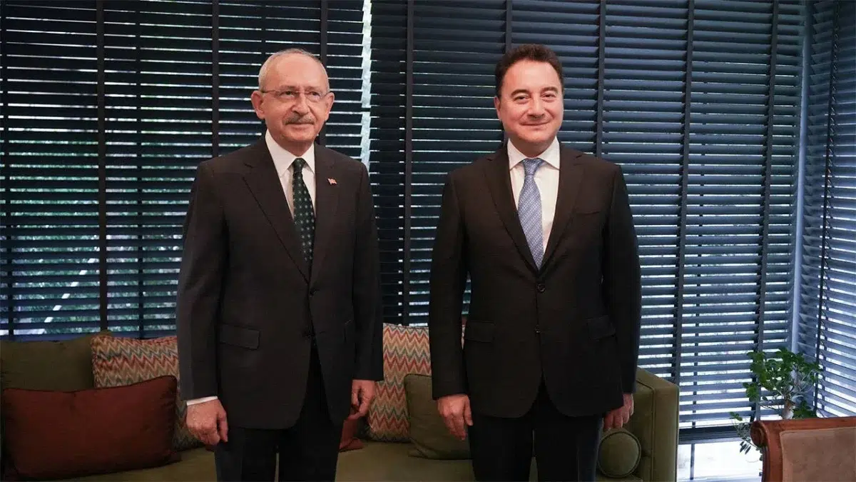 Ali Babacan'dan Kılıçdaroğlu'na ziyaret