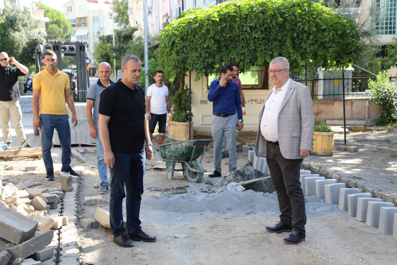 Başkan Mehmet Ertaş, haftaya belediye şantiyesinde başladı