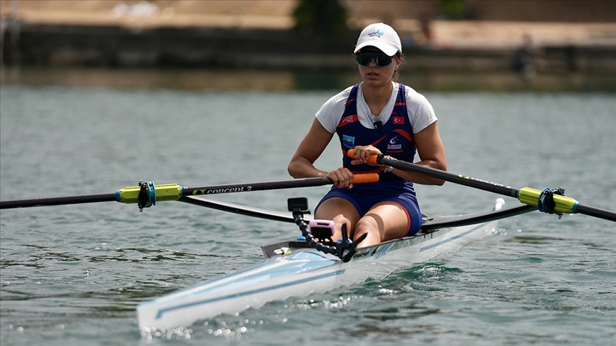 Milli kürekçi Elis Özbay, çeyrek finalde serisini 6. sırada tamamladı ve yarı finale yükselme hakkını kaybetti