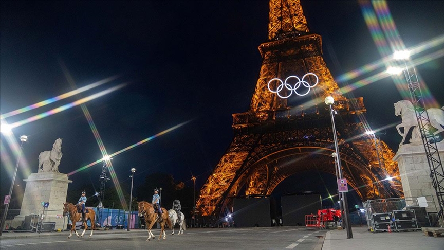 Paris'te Olimpiyat açılış töreni öncesi yağmur uyarısı