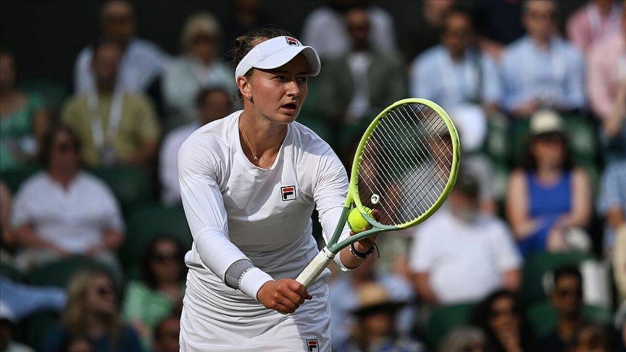 Wimbledon'da tek kadınlarda şampiyon Krejcikova oldu