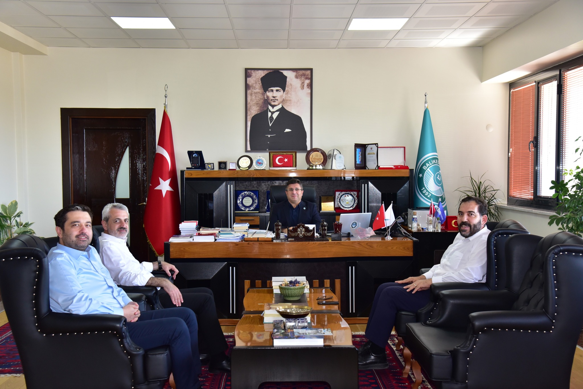 Türkiye Kent Konseyleri Birliği'nden Balıkesir Üniversitesi'ne Ziyaret