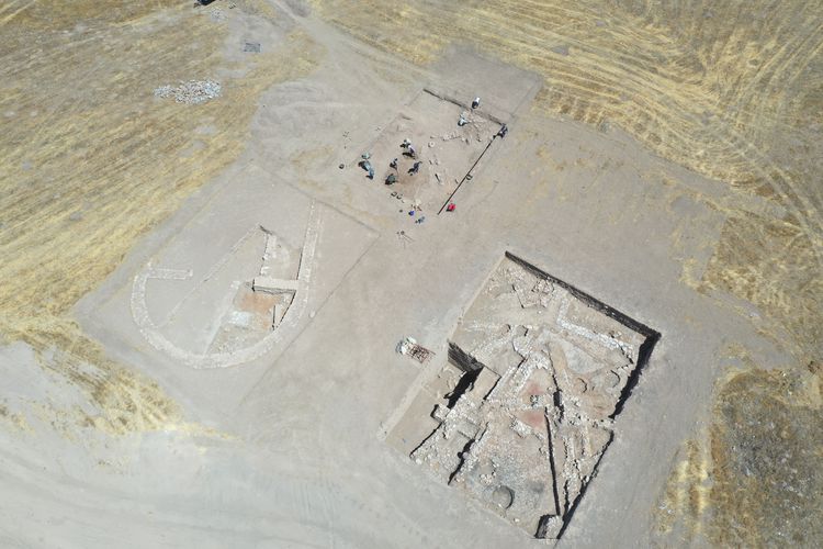 Yassı Höyük'te 2 bin 800 yıllık nohut, buğday, kayısı çekirdeği, üzüm ve sarımsak taneleri bulundu