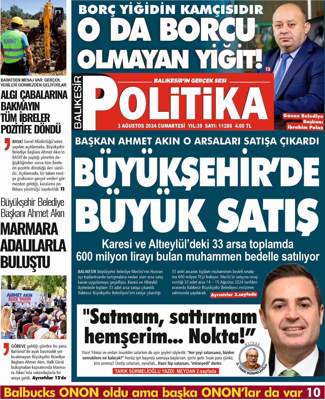 Balıkesir Politika Gazetesi