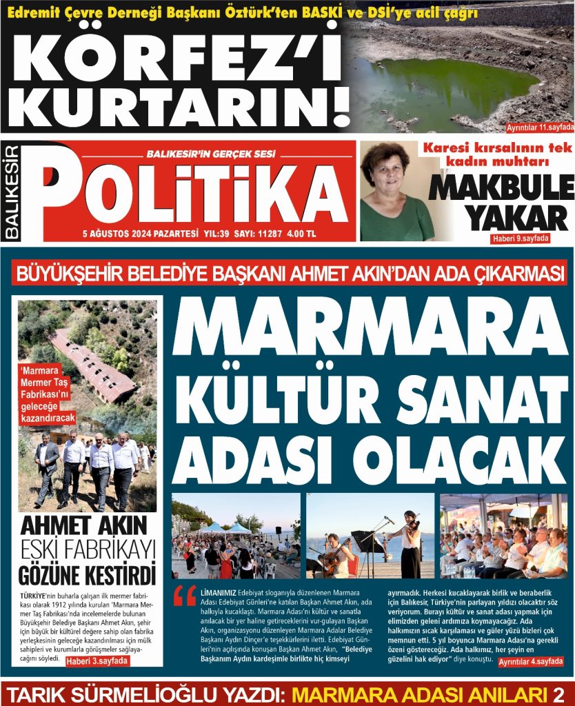 Balıkesir Politika Gazetesi