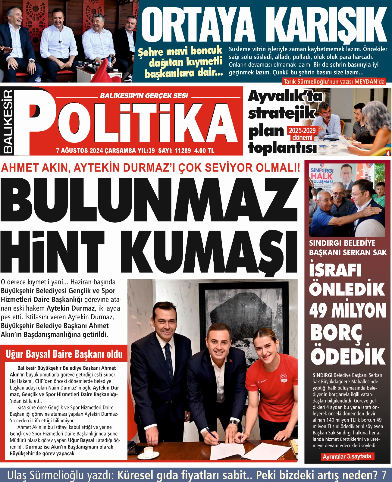 Balıkesir Politika Gazetesi