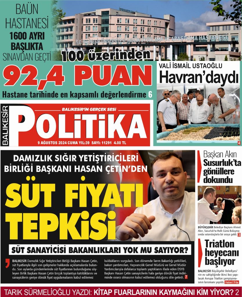 Balıkesir Politika Gazetesi