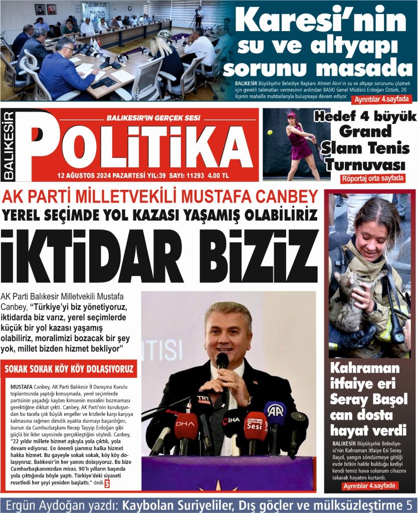 Balıkesir Politika Gazetesi