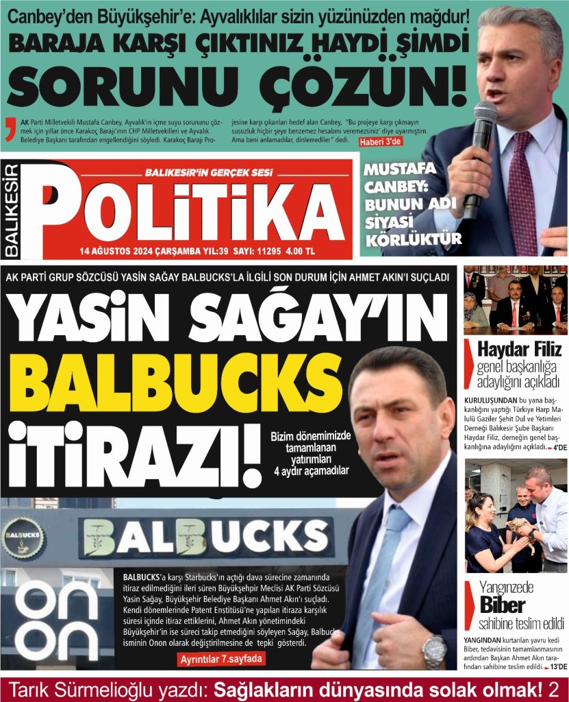 Balıkesir Politika Gazetesi