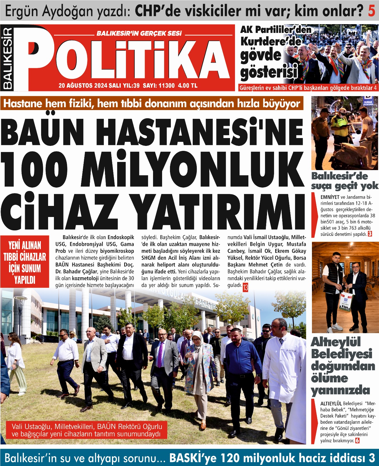 Balıkesir Politika Gazetesi