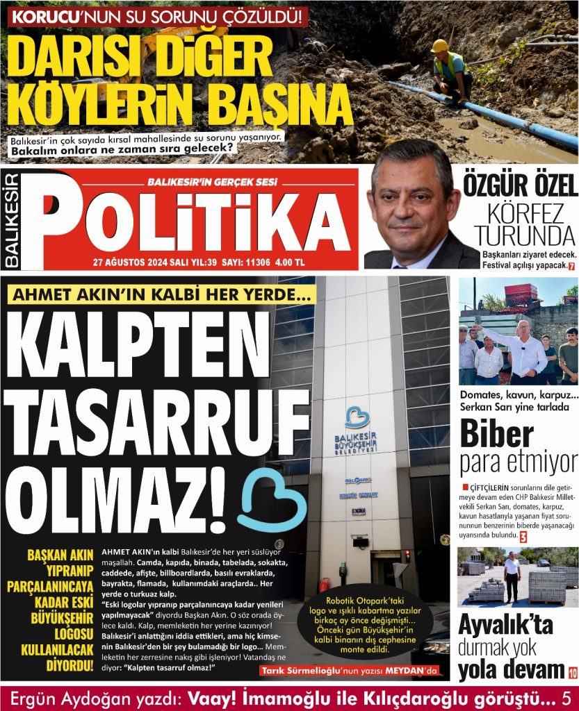 Balıkesir Politika Gazetesi