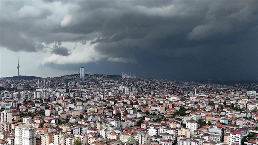 Marmara Bölgesi için gök gürültülü sağanak uyarısı