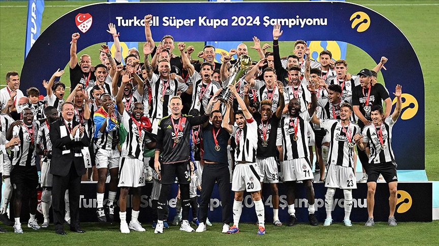 Turkcell Süper Kupa, Beşiktaş'ın!