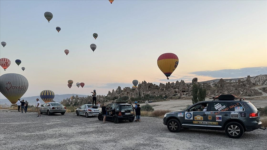 Nevşehir'de Kapadokya Rallisi'nin startı verildi