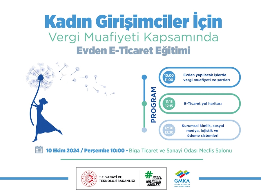 GMKA'dan kadın girişimciler için evden e-ticaret eğitimi