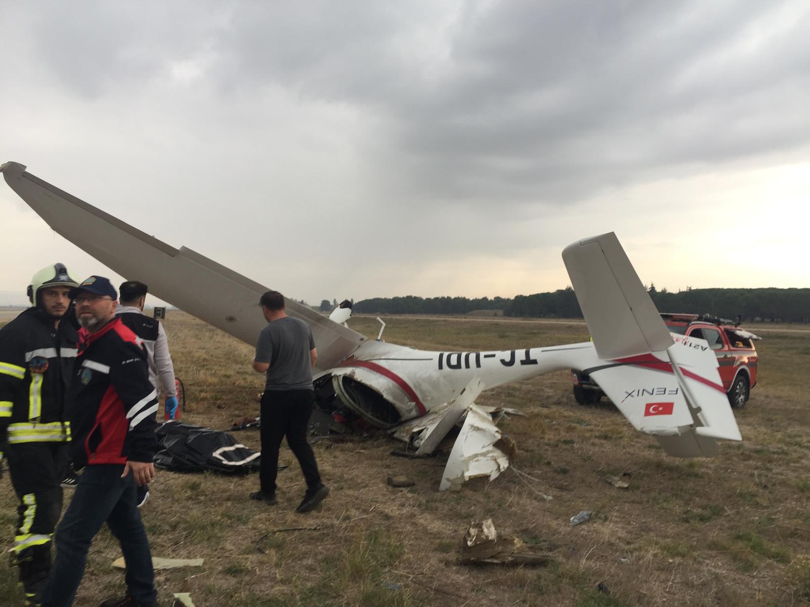 Bursa'da eğitim uçağı düştü! 2 pilot yaşamını yitirdi!