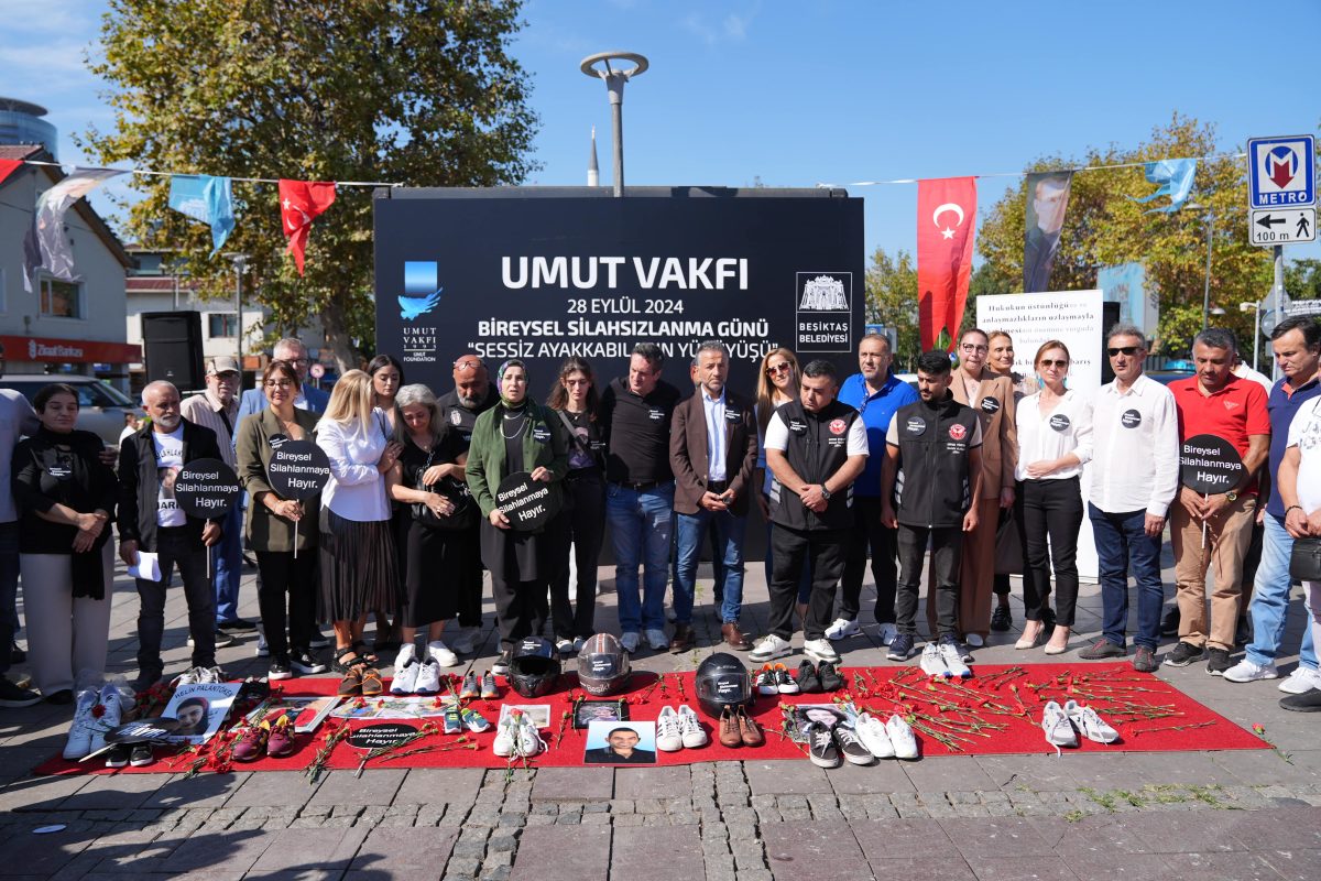 Bireysel silahlanmaya karşı farkındalık etkinliği: 