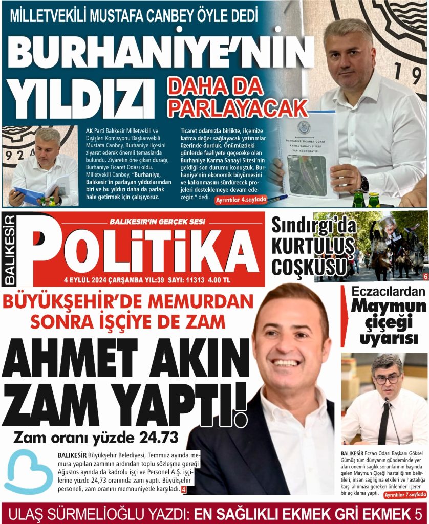 Balıkesir Politika Gazetesi