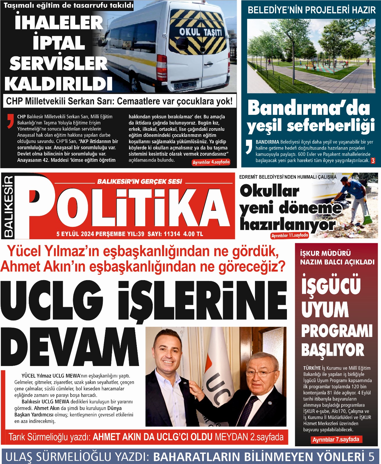 Balıkesir Politika Gazetesi