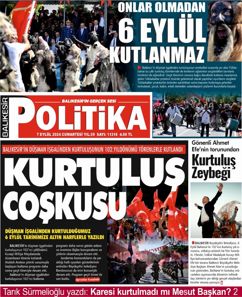 Balıkesir Politika Gazetesi