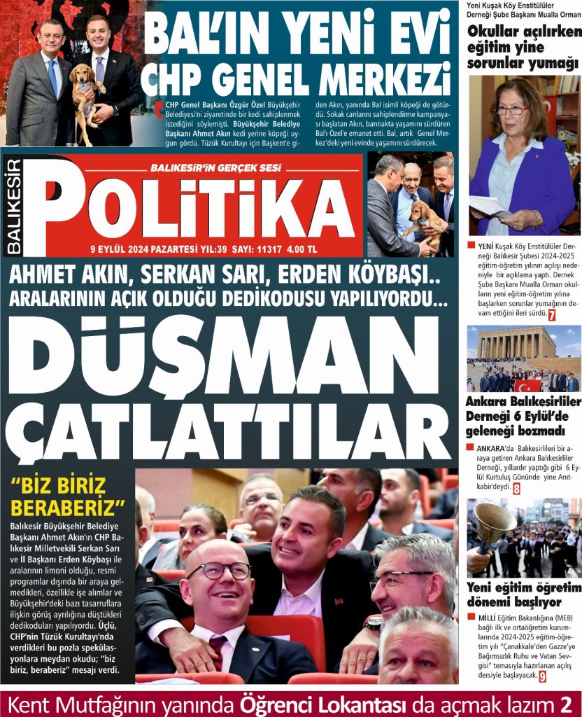 Balıkesir Politika Gazetesi