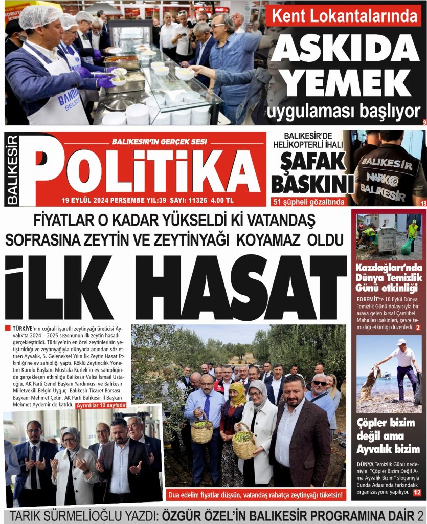 Balıkesir Politika Gazetesi