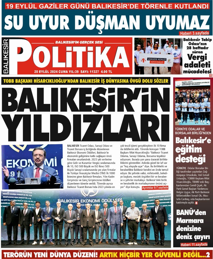 Balıkesir Politika Gazetesi