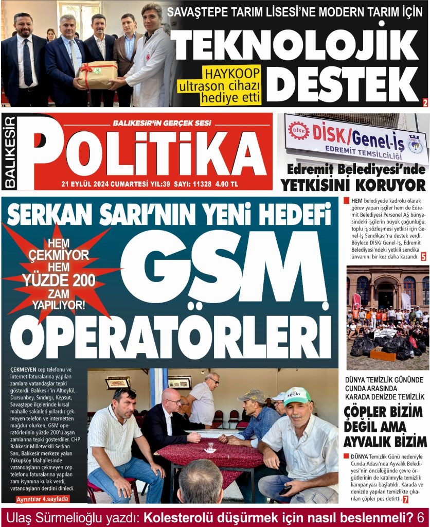 Balıkesir Politika Gazetesi