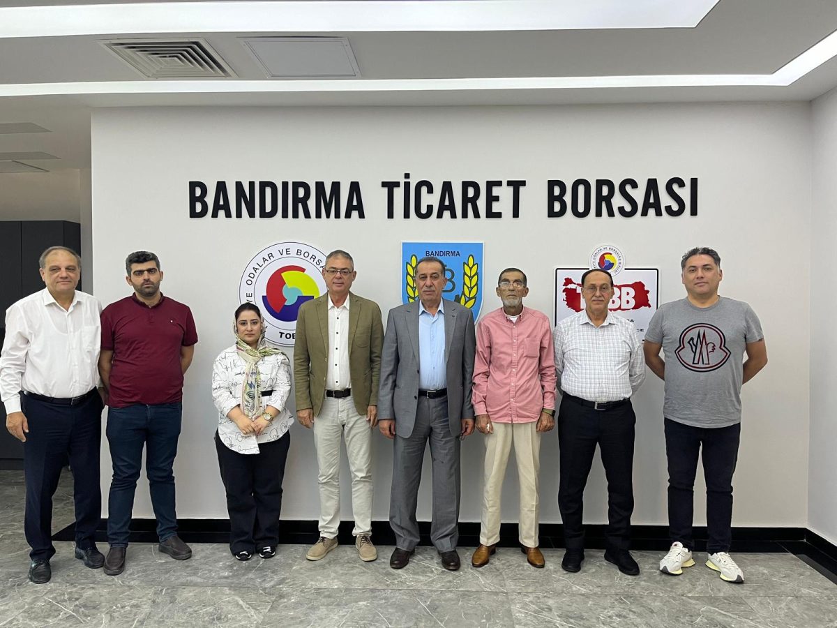 Bandırma Ticaret Borsası, Iraklı heyeti ağırladı!