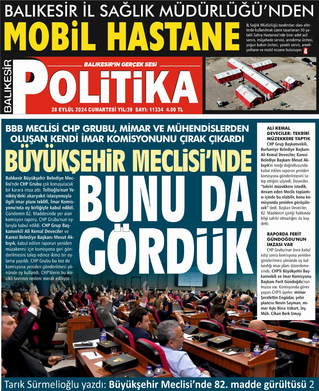 Balıkesir Politika Gazetesi