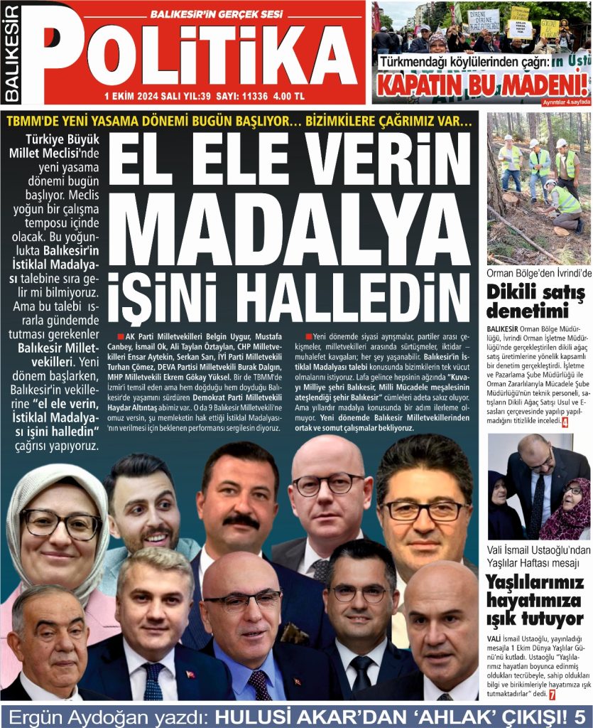 Balıkesir Politika Gazetesi