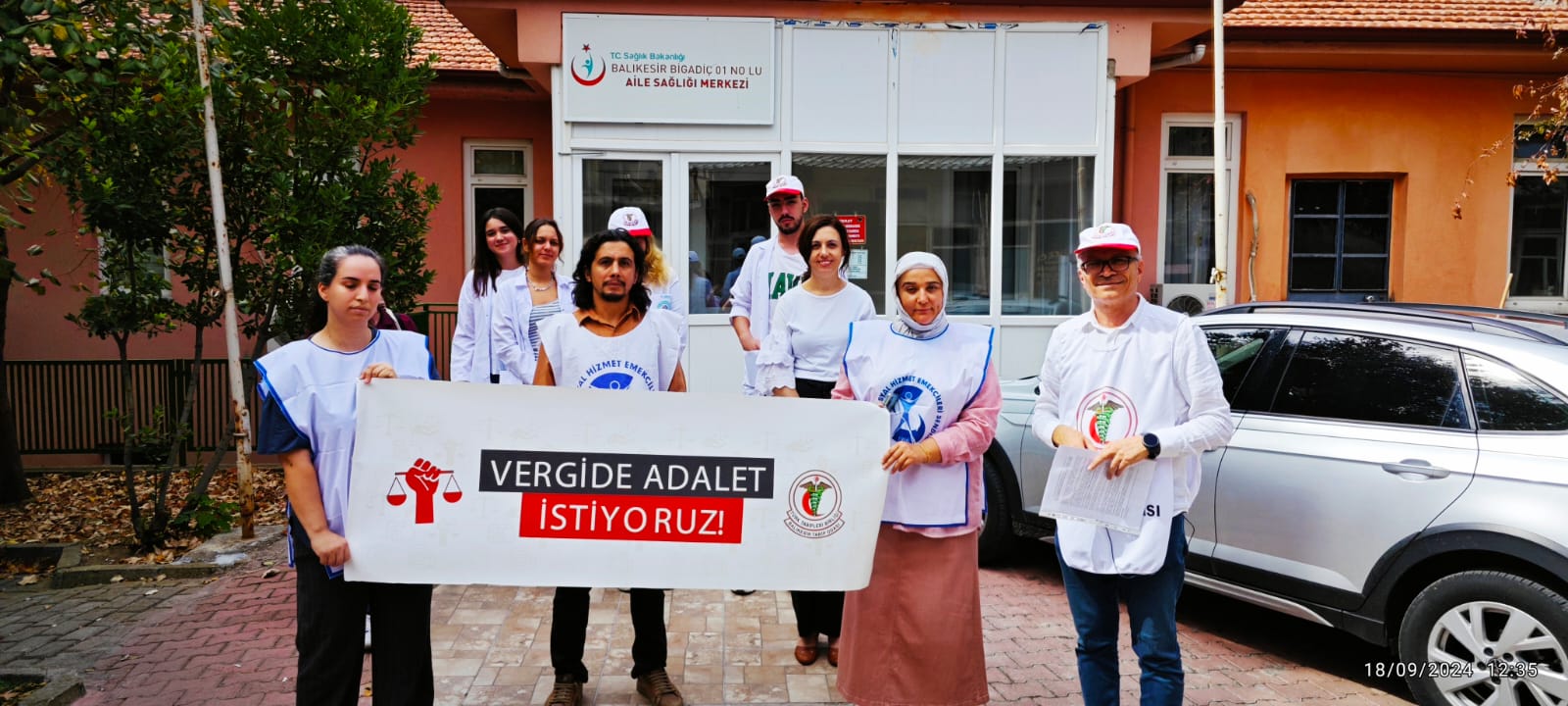 Balıkesir Tabip Odası'ndan 28 haftadır süren 'Vergi Adaleti' mücadelesi