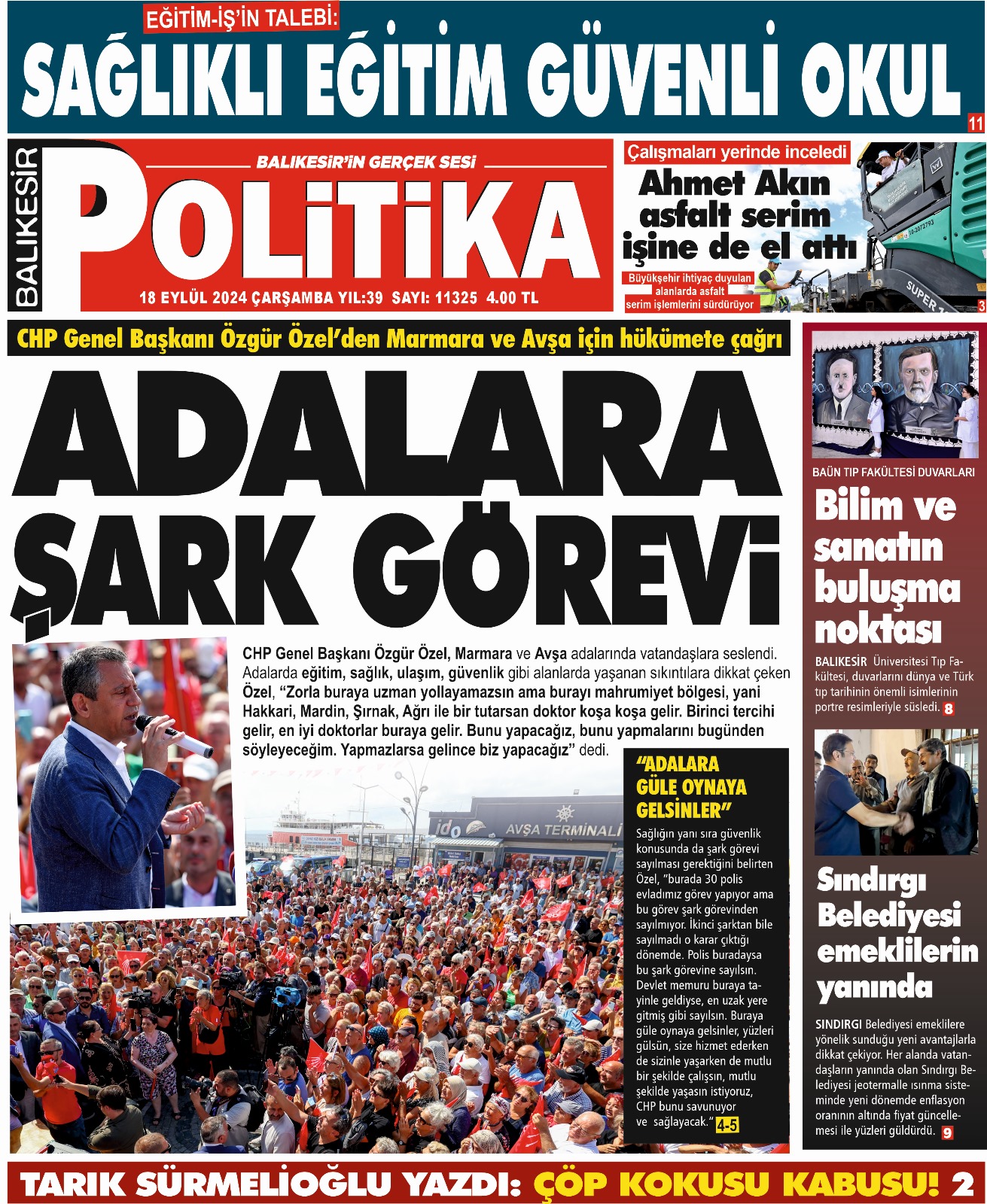 Balıkesir Politika Gazetesi