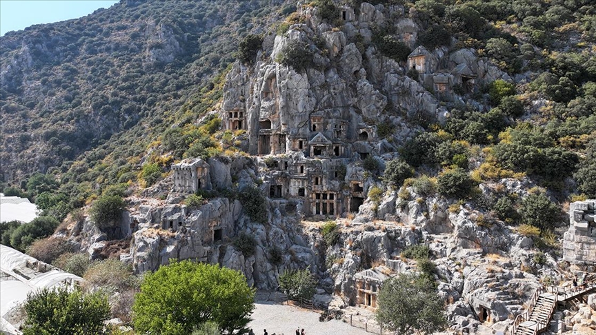 Antik liman Andriake'nin tarihi atmosferi "Geleceğe Miras Projesi" ile tamamlanacak