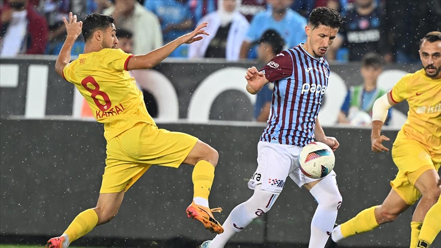 Trabzonspor evinde Kayserispor ile berabere kaldı