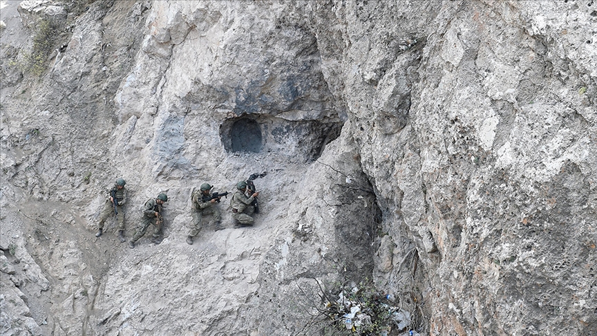 MSB, Pençe Kilit Harekatı bölgesinden fotoğraf paylaştı