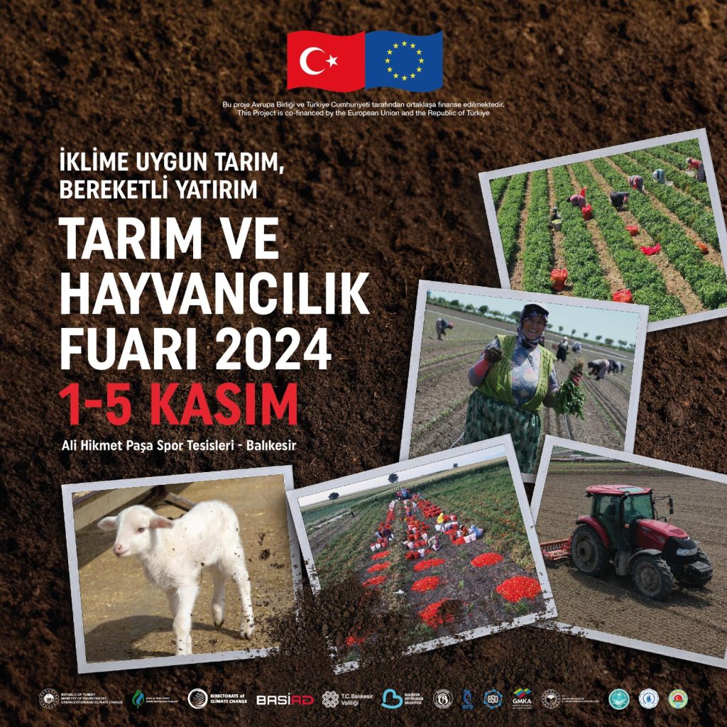 "Balıkesir Tarım ve Hayvancılık Fuarı" 1-5 Kasım tarihleri arasında gerçekleştirilecek!