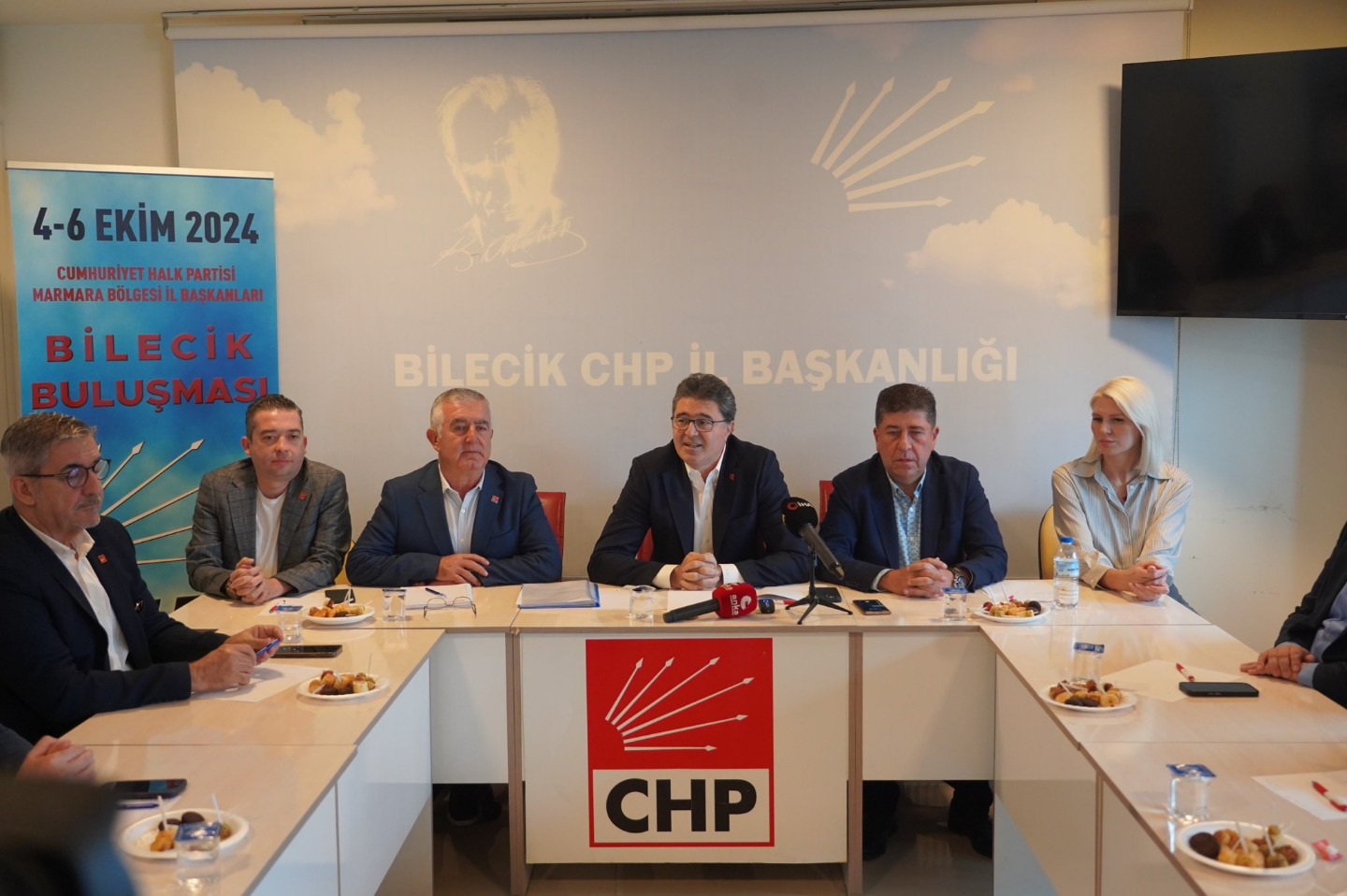 Ensar Aytekin, CHP Marmara Bölgesi İl Başkanları ile bir araya geldi