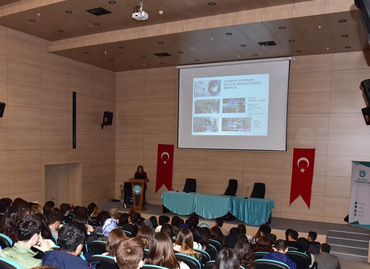 BAÜN Mimarlık Fakültesinde yeni akademik yıl için 'Açılış Dersi' düzenlendi