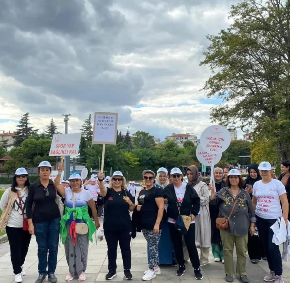 Balıkesir’de "Dünya Yürüyüş Günü" coşkuyla kutlandı