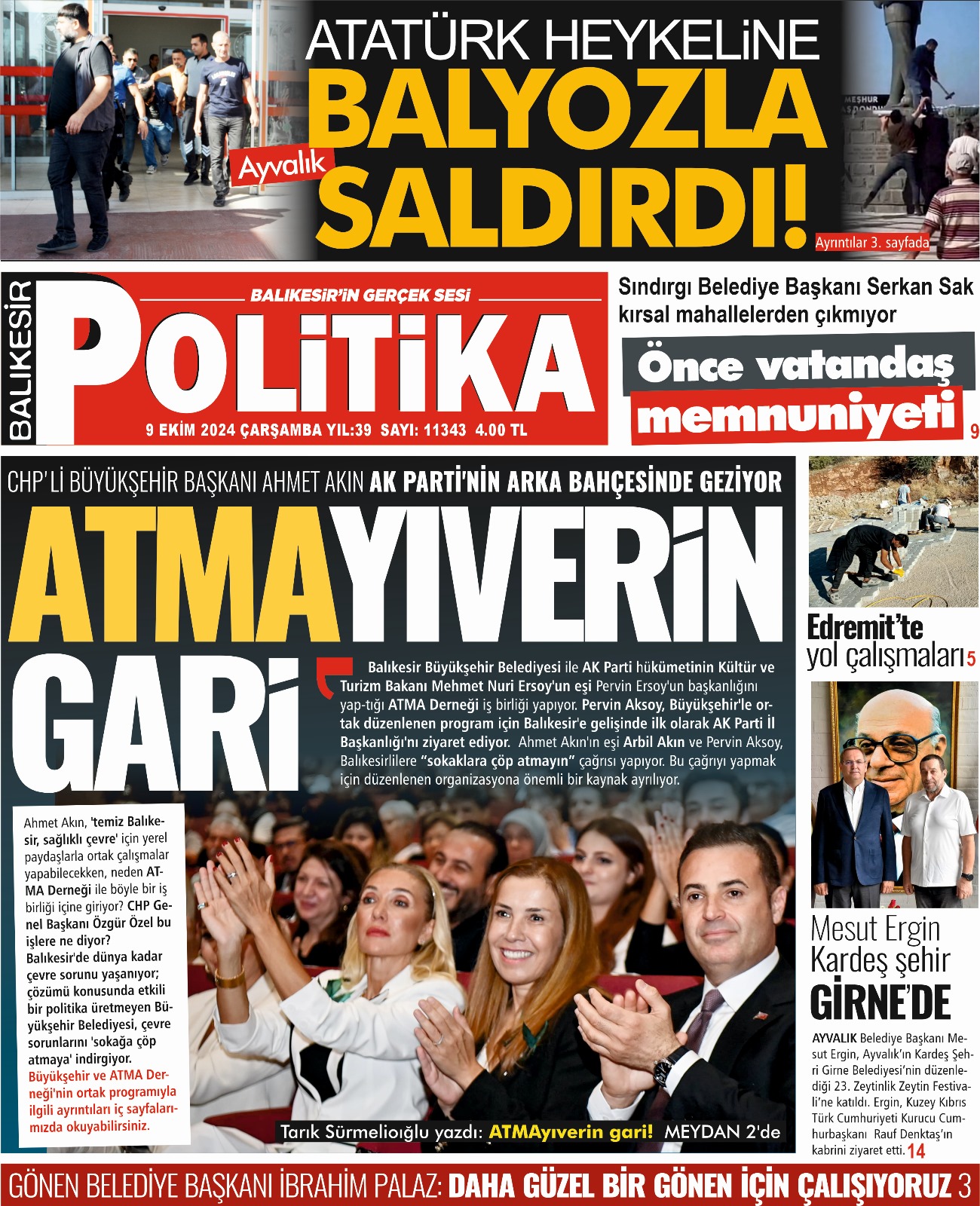 Balıkesir Politika Gazetesi