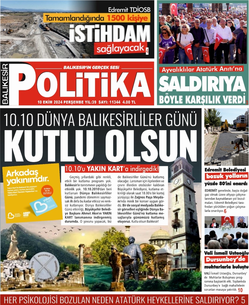 Balıkesir Politika Gazetesi