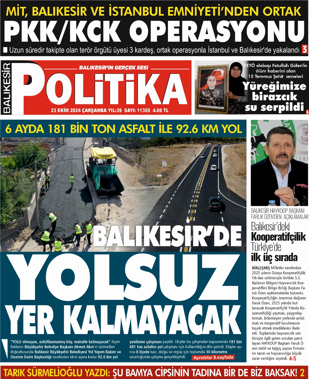 Balıkesir Politika Gazetesi