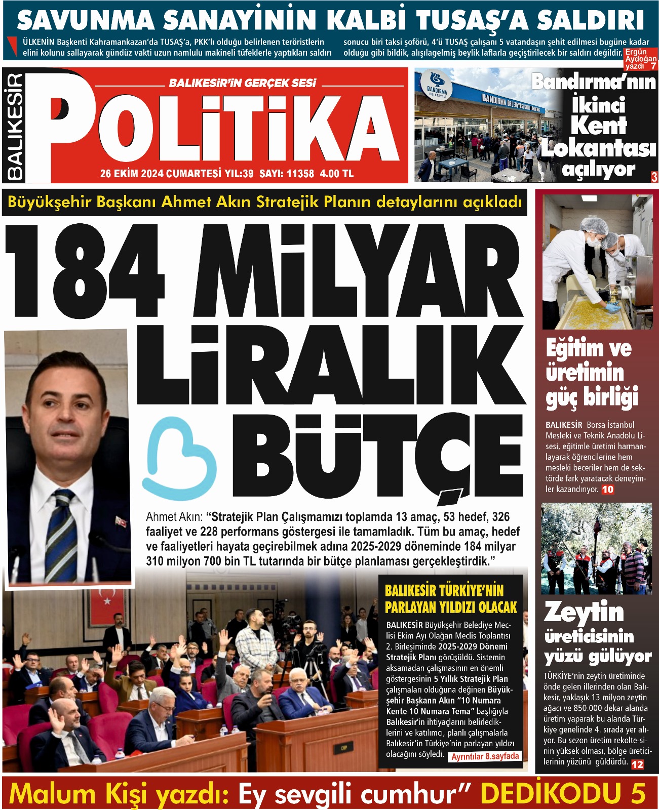 Balıkesir Politika Gazetesi