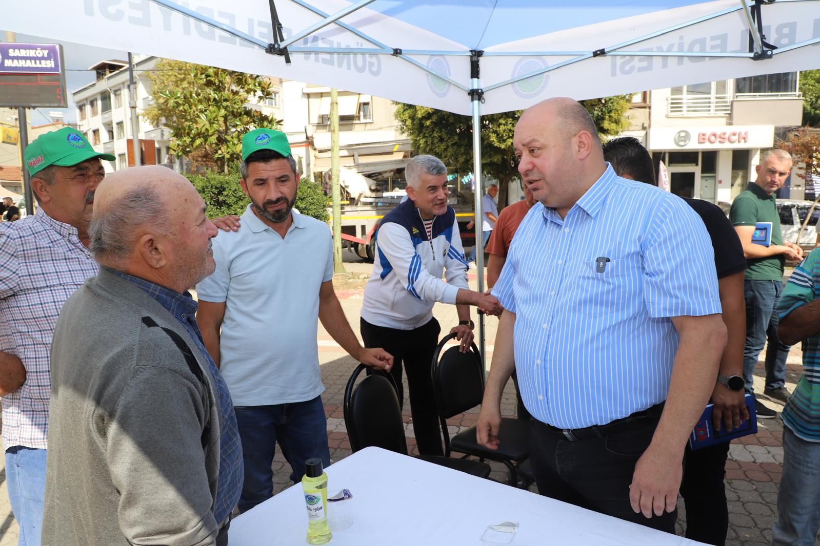 Başkan İbrahim Palaz, Sarıköy'de vatandaşla buluştu!