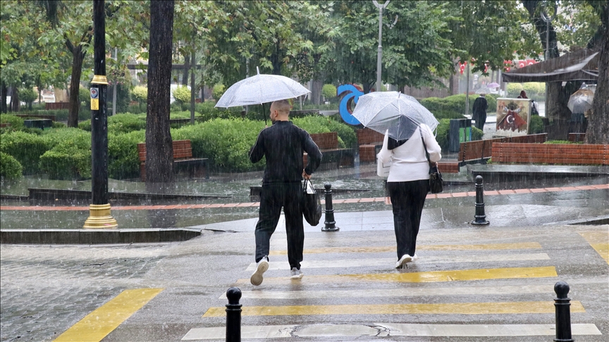 Meteoroloji Genel Müdürlüğünden kuvvetli yağış uyarısı