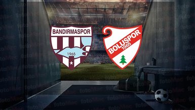 Bandırmaspor-Boluspor maçı ne zaman, saat kaçta?